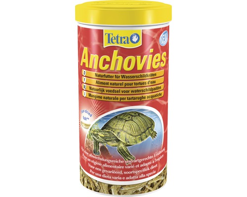 Tetra Anchovies Naturfutter für Wasserschildkröten