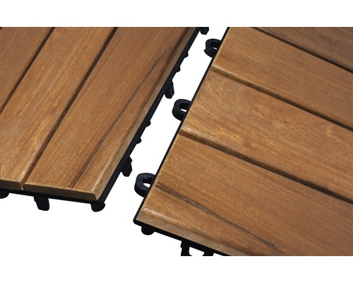 Terrassendielen aus Holz mit Klicksystem