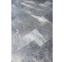 FLAIRSTONE Travertin Terrassenplatten Roma römischer Verband Set = 1,48 m²  - HORNBACH Luxemburg