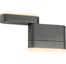 Schwenkbare Wandleuchte aus Metall mit LED