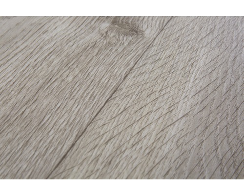 Nahaufnahme eines Laminatbodens mit Holzstruktur