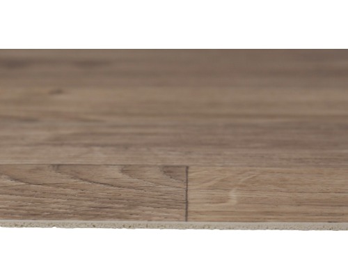 Nahaufnahme von Laminatboden mit Holzoptik