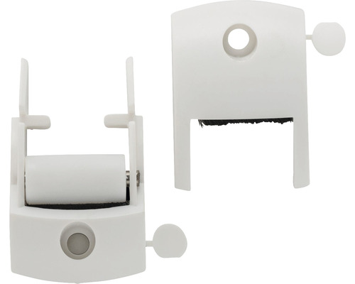 Rollladenkast-Gleitelement in Einzelteilen