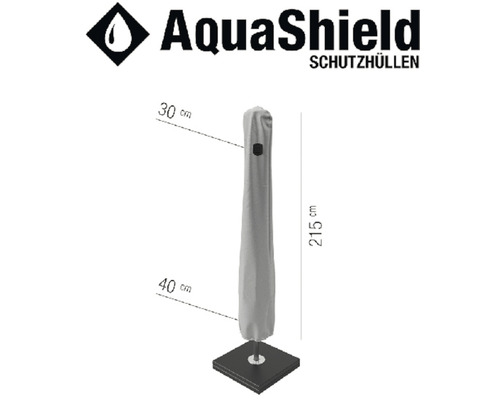 Schutzhülle für Sonnenschirm mit einer Höhe von 215 cm