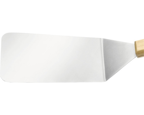 Grillwender aus Edelstahl mit Holzgriff