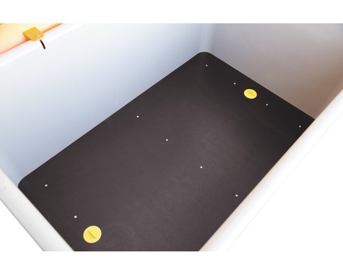 Bodenplatte im Transportbehälter