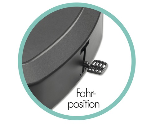 Transportfuß einer Feuerschale