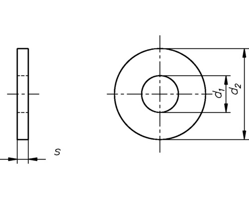 Unterlegscheiben Edelstahl rostfrei DIN 9021 8,4x25 mm SB= 4