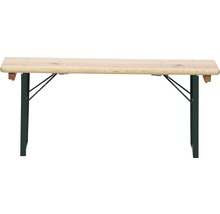 Bierzeltgarnitur-Bank aus Holz und Metall