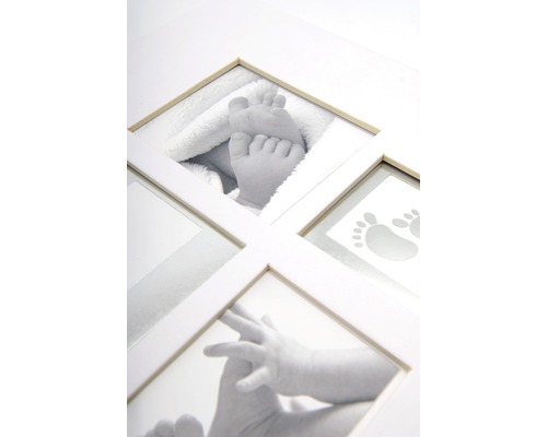 Mehrfachbilderrahmen mit Babyfotos
