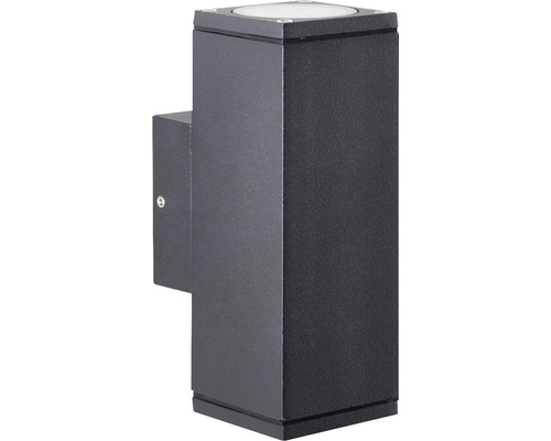 Quadratische Wandleuchte für den Außenbereich