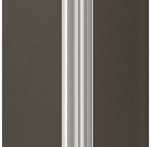 Eckeinstieg Schiebetür 4-teilig Breuer Fara 4 80-90 cm Höhe 185 cm Kunstglas Perle Profilfarbe weiß-thumb-4