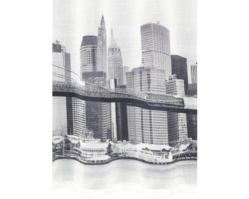 Gardine mit New York Skyline Motiv