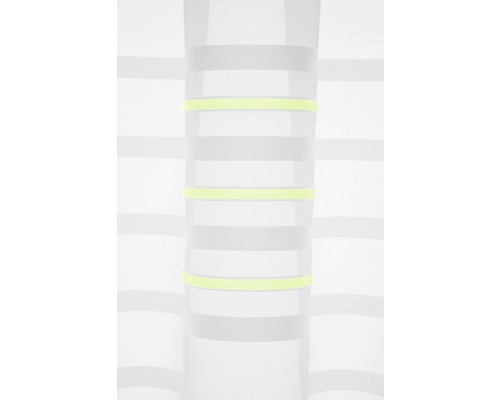 Gardine mit horizontalen Streifenmuster