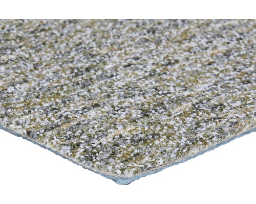 Teppichboden Schlinge Safia graugrün 400 cm breit