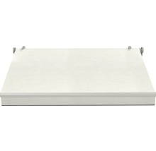 SOLUNA Gelenkarmmarkise Trend 2,5x2 Stoff Dessin U190 Gestell Silber eloxiert inkl. Motor, Wandschalter und Nothandkurbel-thumb-2