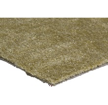 Teppichboden Shaggy Leila grün FB29 500 cm breit (Meterware)