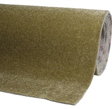 Teppichboden Shaggy Leila grün FB29 500 cm breit (Meterware)