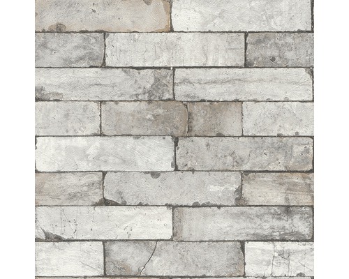 Tapete mit Steinmaueroptik