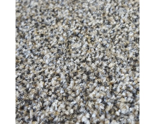 Teppichboden Shag Bravour grau-braun 400 cm breit (Meterware)