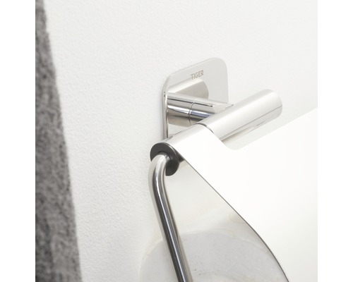 Tiger Logo Toilettenpapierhalter aus Metall zur Wandmontage