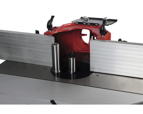 Frästisch mit Anschlagbacken für Holzbearbeitung