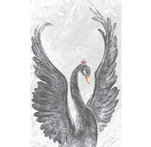 Fototapete Vlies 58502 Glööckler Imperial Schwan grau silber 1-tlg. 106 x 280 cm