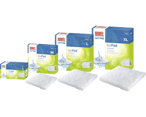 Juwel BioPad Filterwatte in verschiedenen Größen für Aquarien