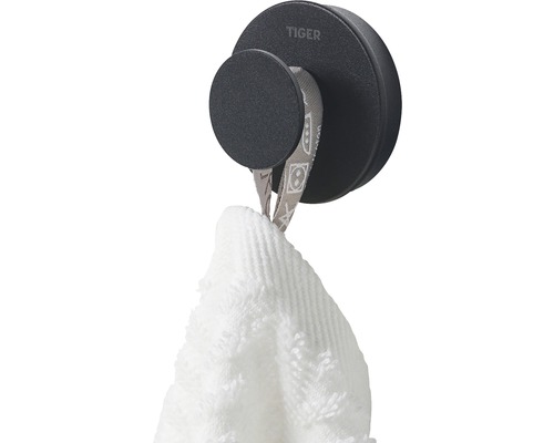 Tiger Logo Handtuchhaken mit einem Handtuch