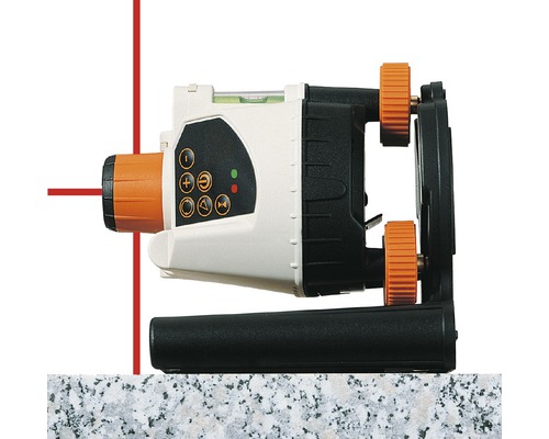 Linienlaser zur Ausrichtung mit horizontalen und vertikalen Laserlinien