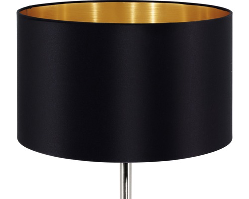 Lampenschirm in Zylinderform, Innenseite in Goldoptik