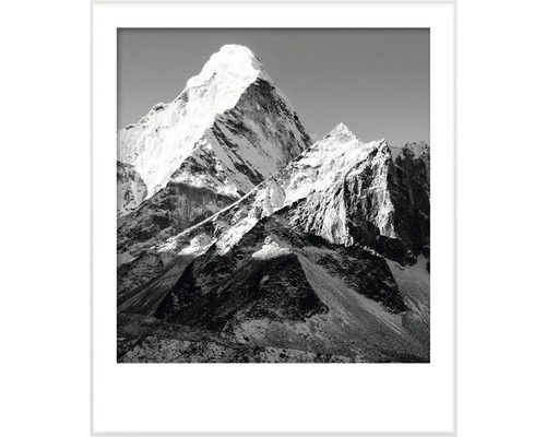 Dekoratives gerahmtes Bild einer Berglandschaft