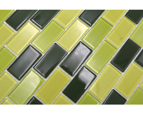 Mosaikfliesen aus Glas, rechteckig