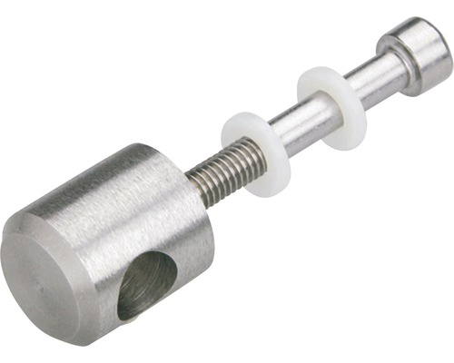 Abstandshalter aus Metall mit Schraube und Unterlegscheiben