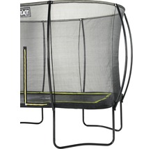 Trampolin EXIT Silhouette mit Sicherheitsnetz 214x305 cm schwarz