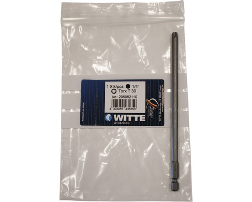 Witte Werkzeuge Torx Bit T 30, 1/4 Zoll