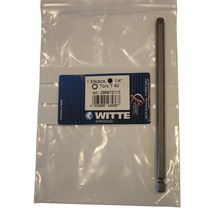 Witte Werkzeuge Torx T 40 Schraubendreher Bit im Beutel