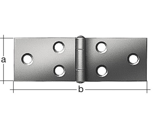 Scharnier mit Abmessungen