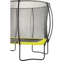 Trampolin EXIT Silhouette mit Sicherheitsnetz 244x366 cm lime