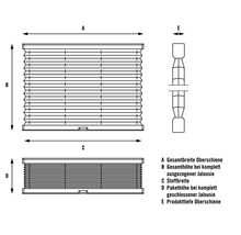 Soluna Wabenplissee mit Seitenverspannung thermo weiß 120x130 cm-thumb-13