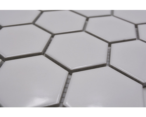 Sechseckige Keramikfliesen, Mosaik