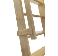 Wangentreppe Pertura Adara gerade 12 Stufen/13 Steigungen B.58 cm Fichte-thumb-2 Wangentreppe Pertura Adara gerade 12 Stufen/13 Steigungen B.58 cm Fichte-thumb-2