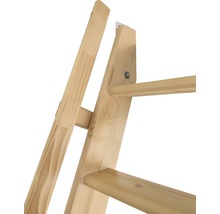 Wangentreppe Pertura Adara gerade 12 Stufen/13 Steigungen B.58 cm Fichte-thumb-3 Wangentreppe Pertura Adara gerade 12 Stufen/13 Steigungen B.58 cm Fichte-thumb-3