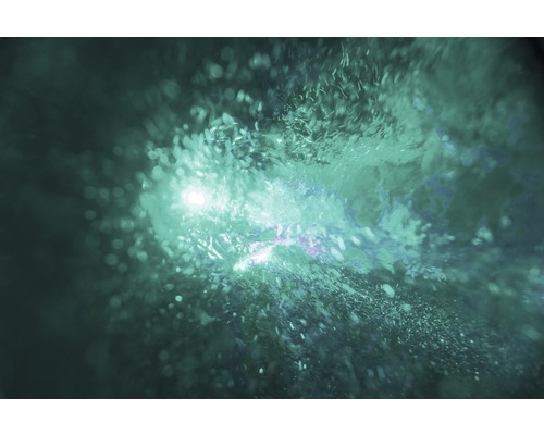 Abstraktes Bild mit Lichteffekten und unscharfen Formen