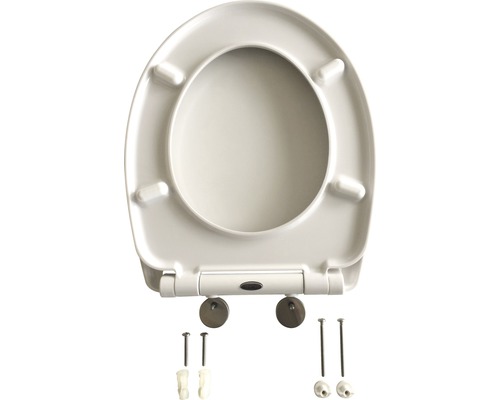Toilettendeckel mit Befestigungsmaterial