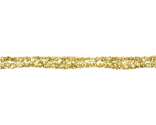 Glitter Glue Flasche mit Dosierverschluss hellgold 60 ml Dekoratives goldenes Glitzerband
