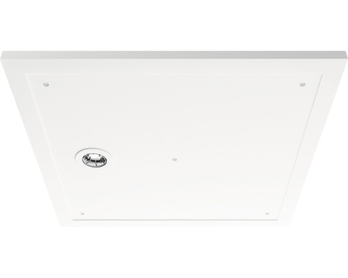 Quadratische Revisionsklappe mit Beleuchtung