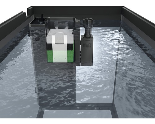 Aquarium Innenfilter im Wasser