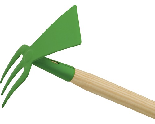 Kombinationshacke mit Holzstiel