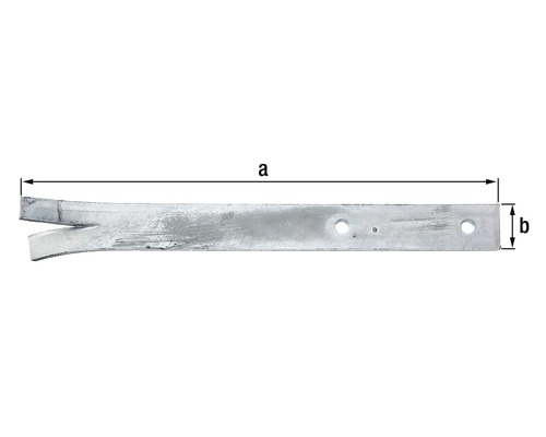 Metall Flachstahl mit Abmessungen
